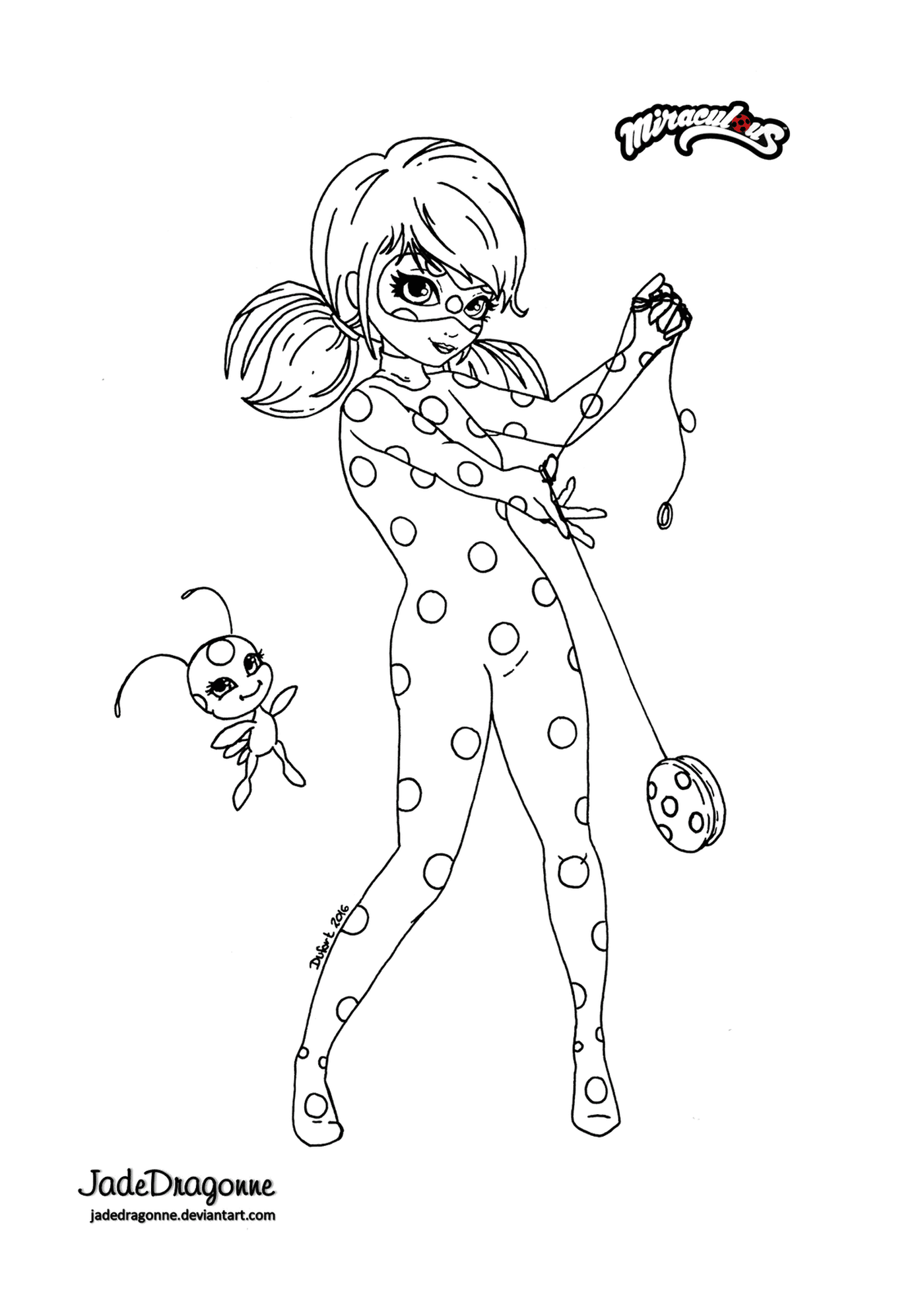  Miraculous Ladybug, an anime by Jade 