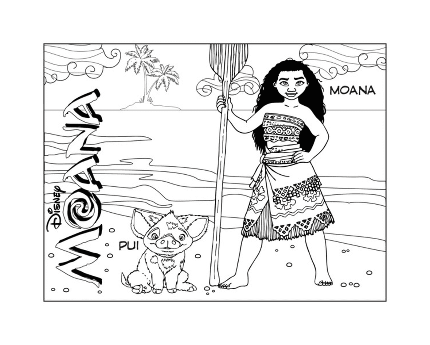 Vaiana, the warrior princess 