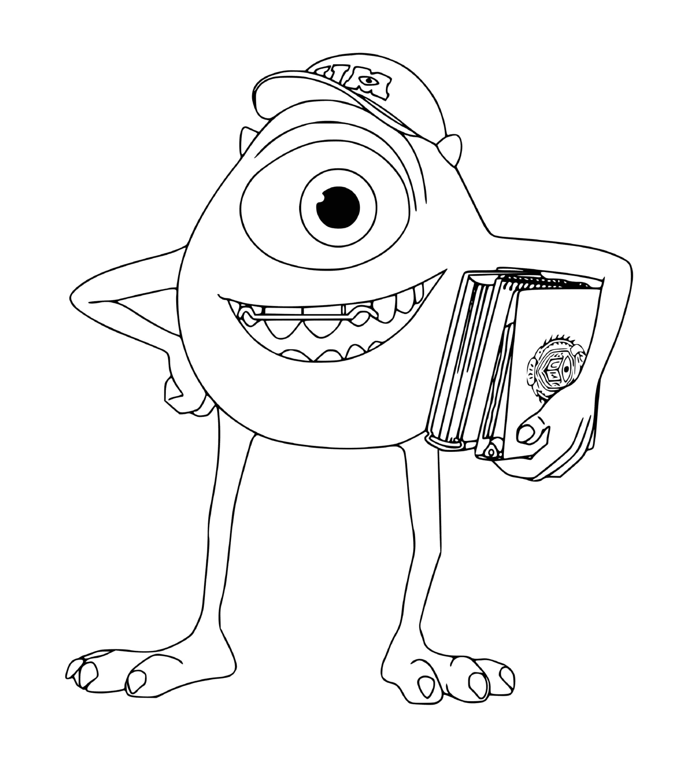  Bob de Monsters et Cie con libro 