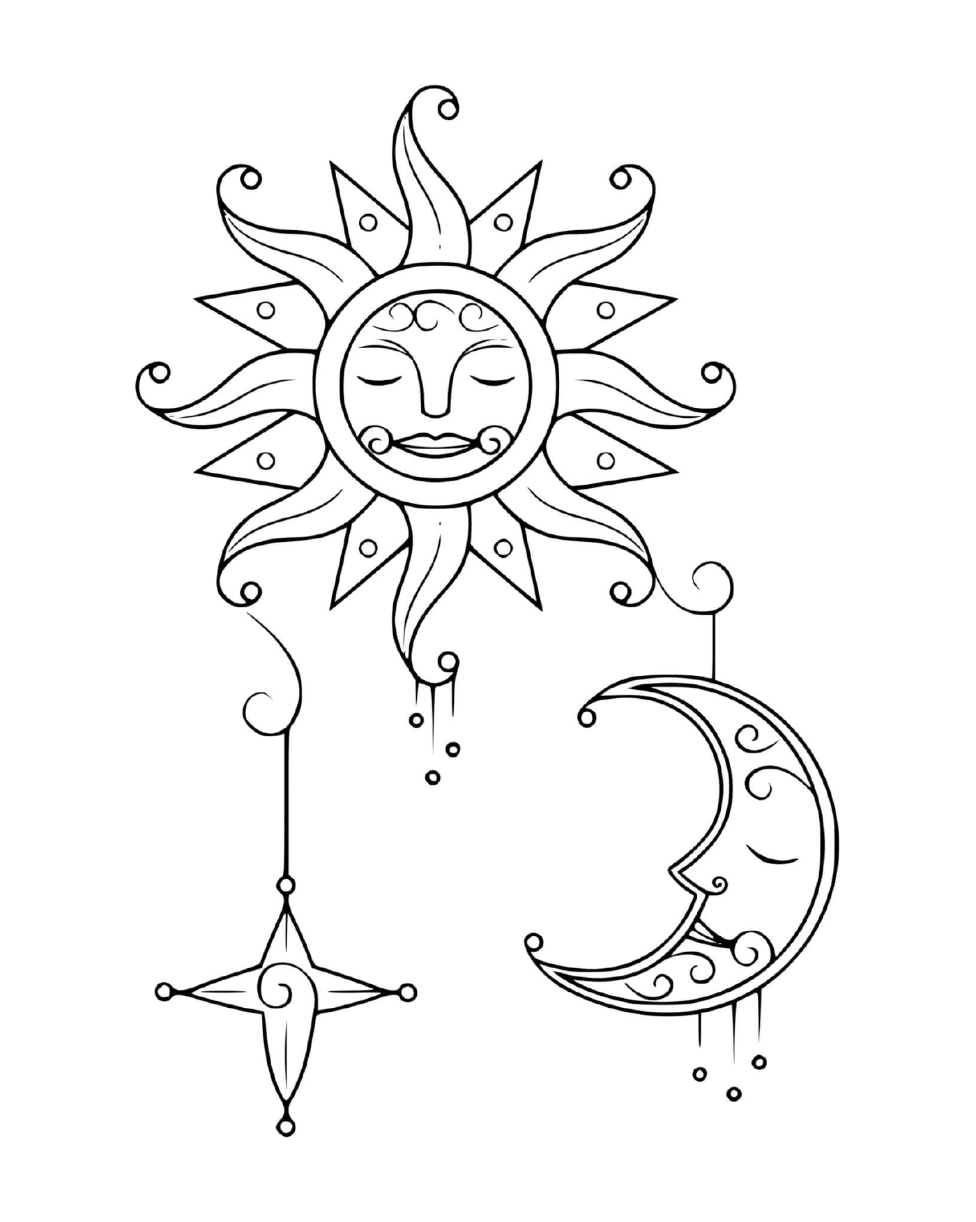  Sol y luna 