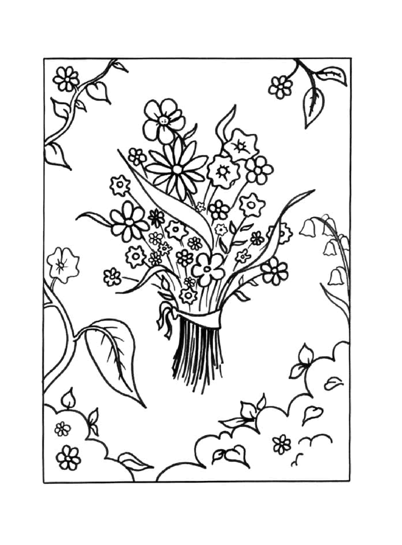  Un ramo de flores 