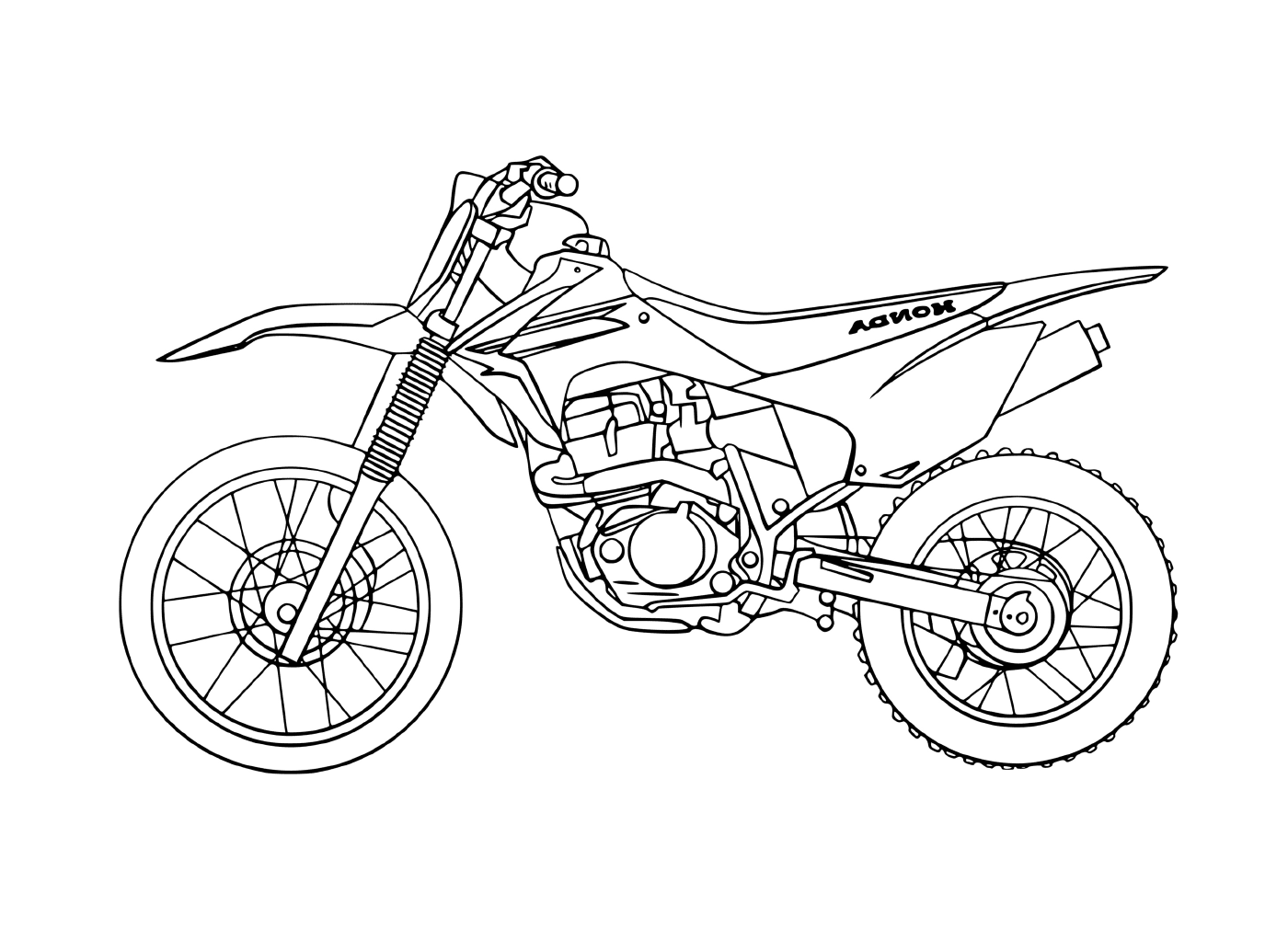  moto cross all-terrain honda 