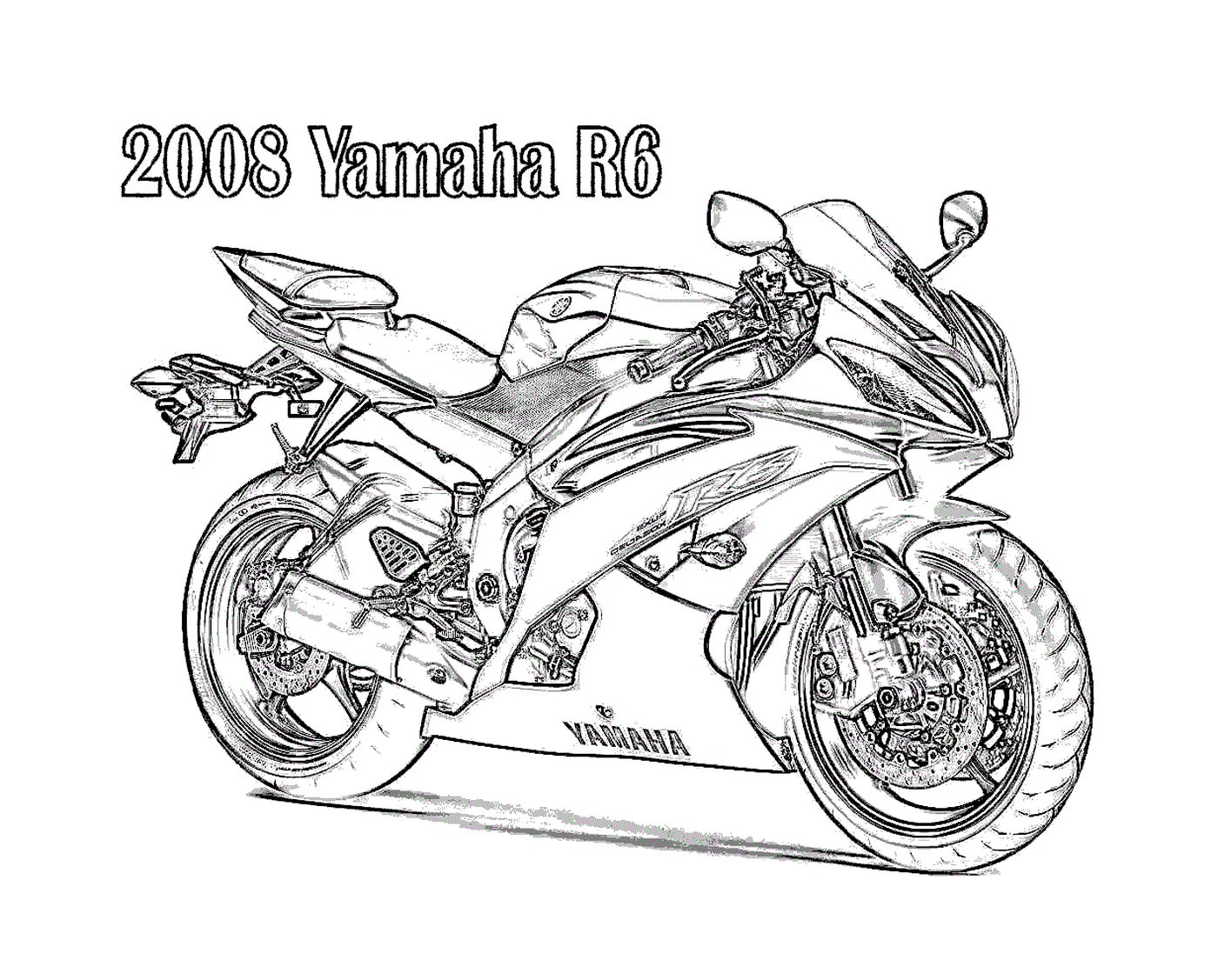  Rennen Yamaha R6 Moto 