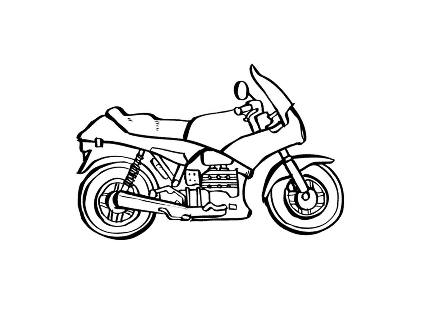  Motocicleta número 35 