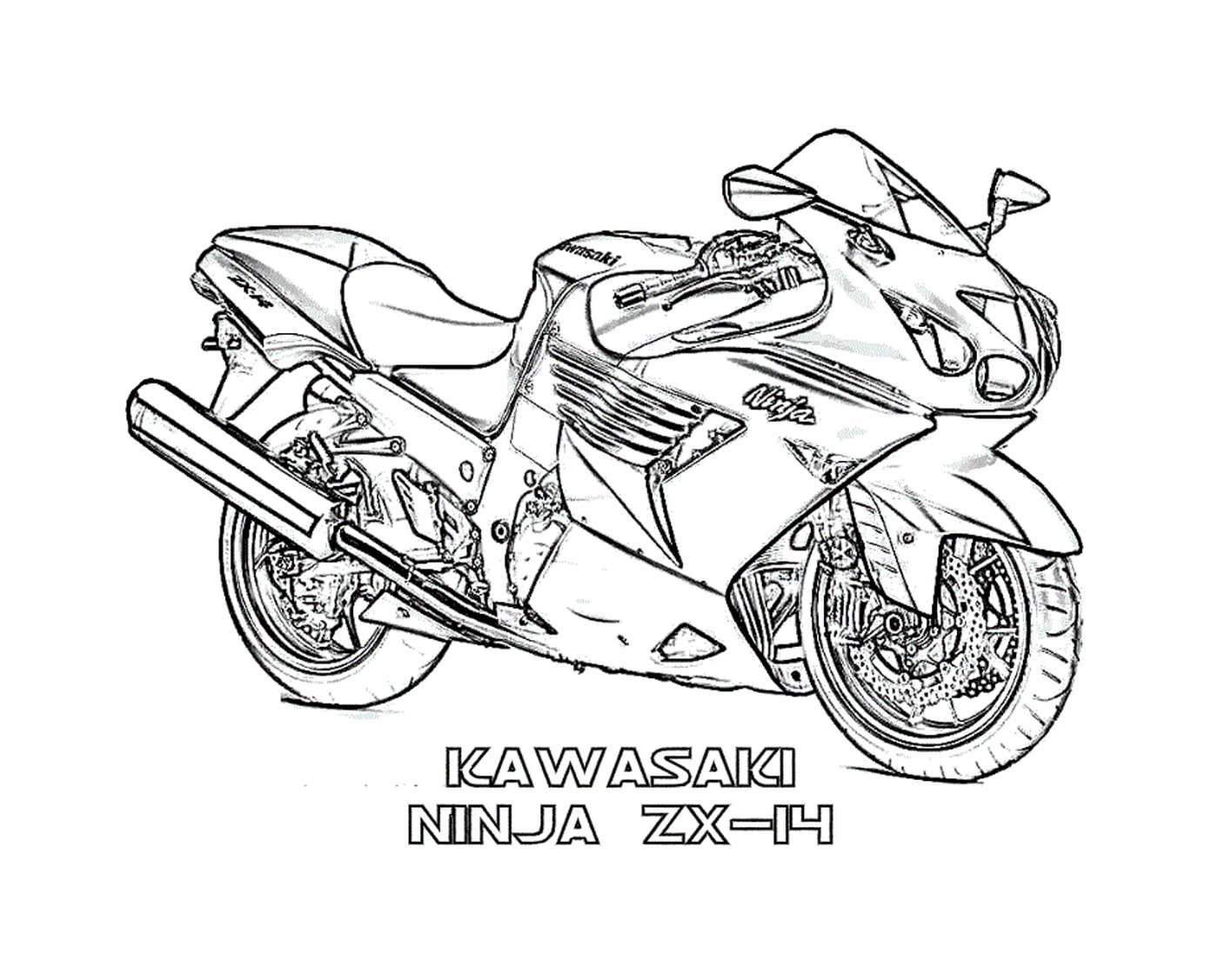  Kawasaki Ninja, Batman Motorrad 