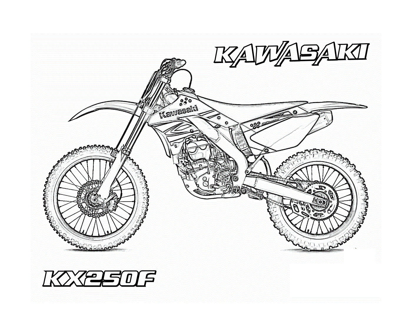 Motocross-Motorrad 