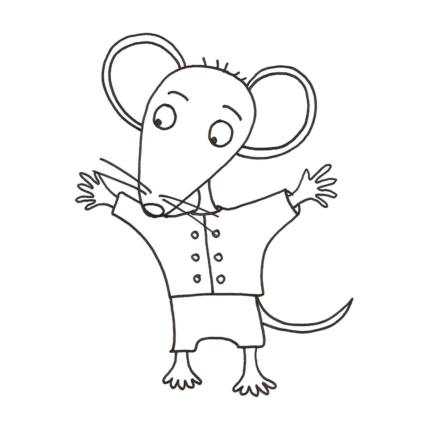  Mimi il mouse in costume 
