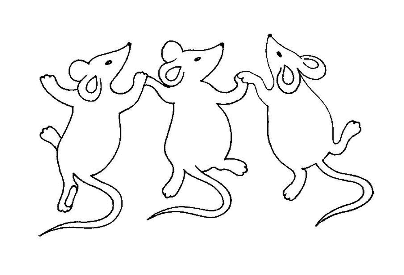  When the cat's not there, the mice dance 