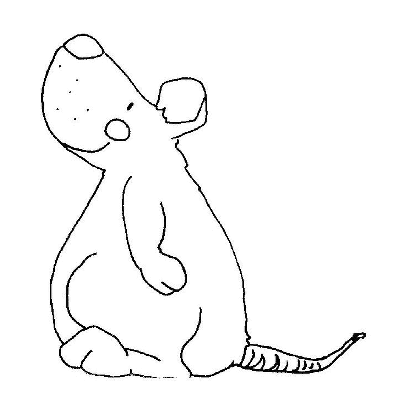  Un ratón grande 