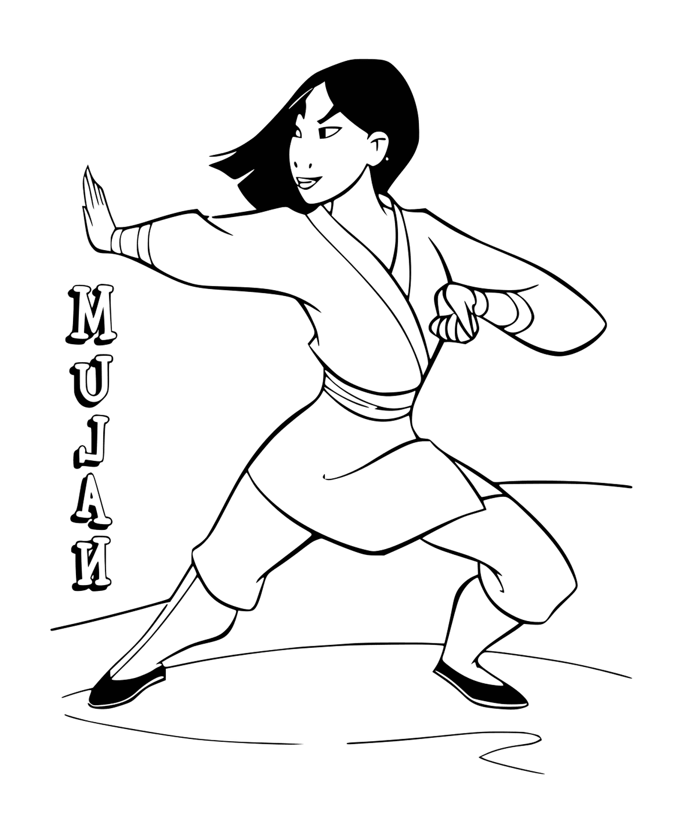  Mulan allena la guerra Unni 