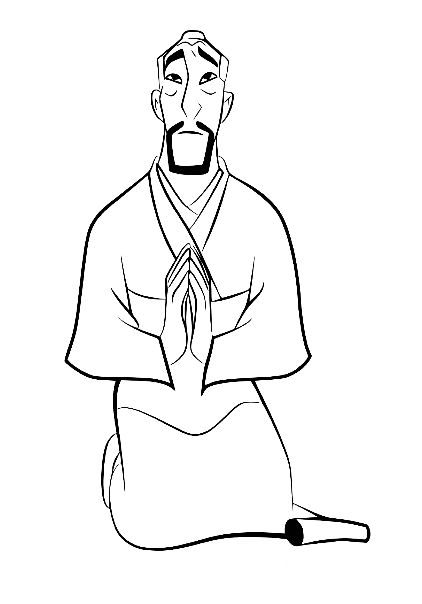  Fa Zhou, Mulan's father 