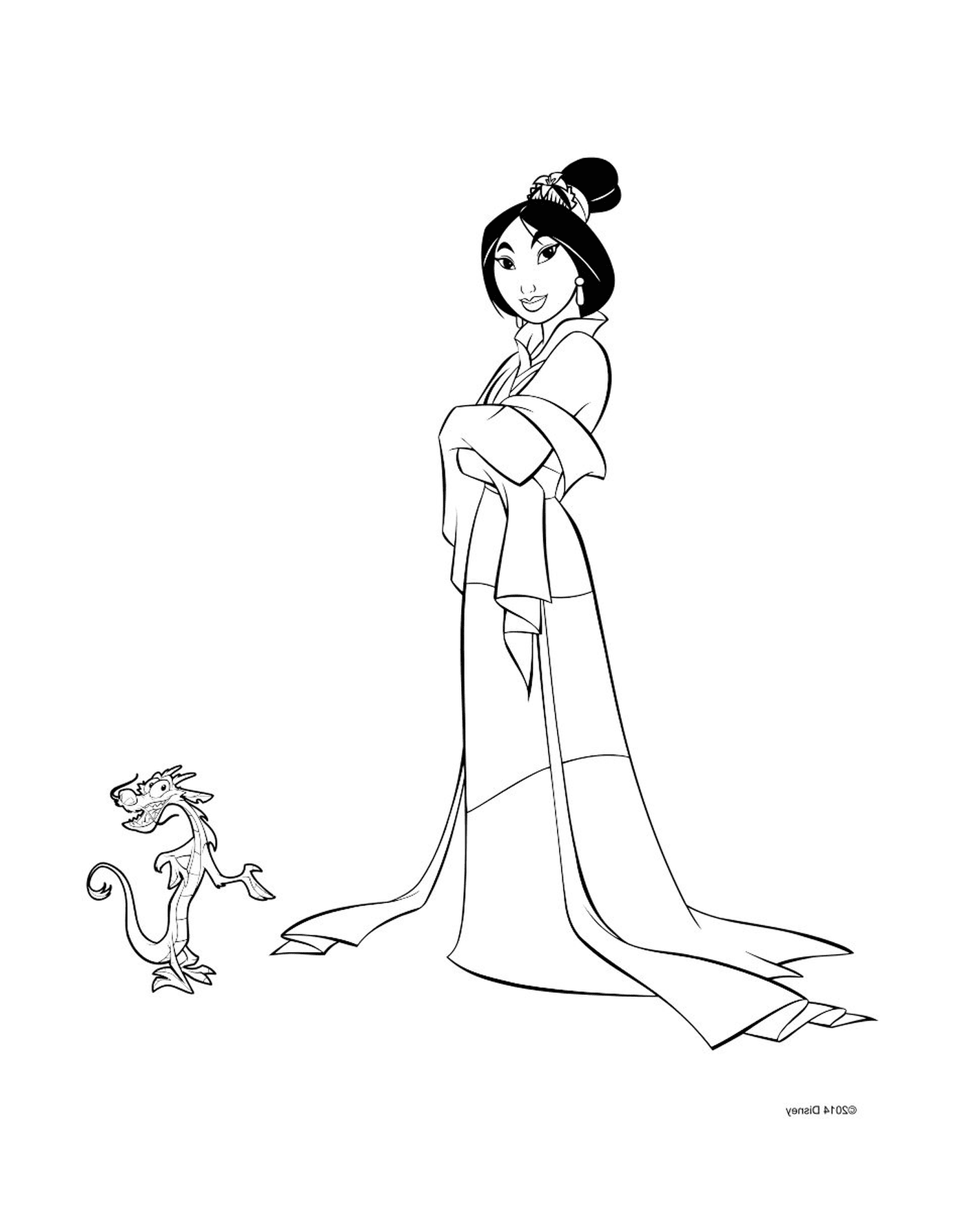  Mulan, Disney Prinzessin Aktivität 