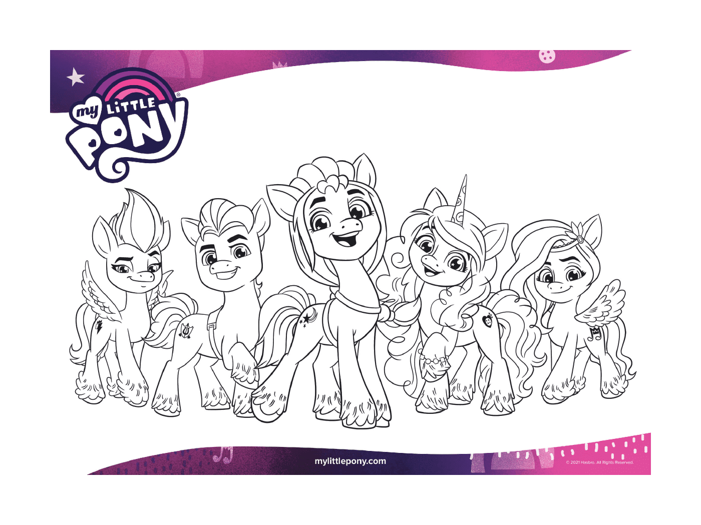  The Five Crines of My Little Pony 