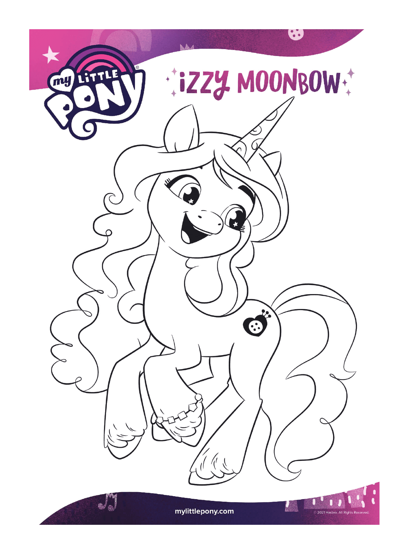  Sweet pony, full of energy 