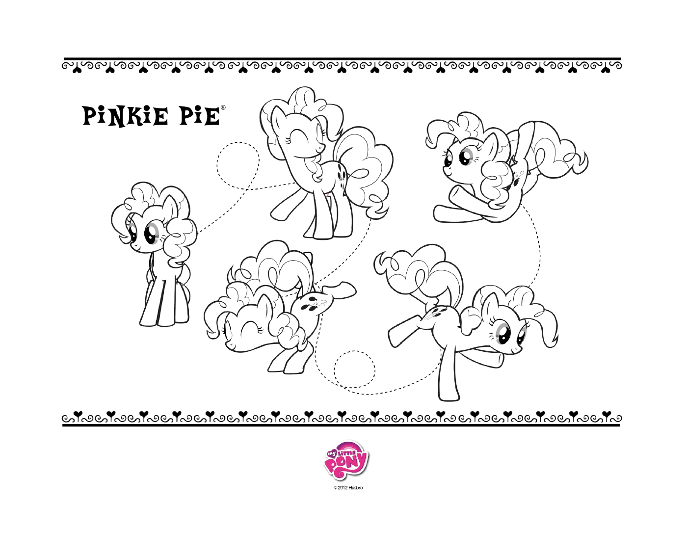  Pinkie Pie, glücklich und bunt 