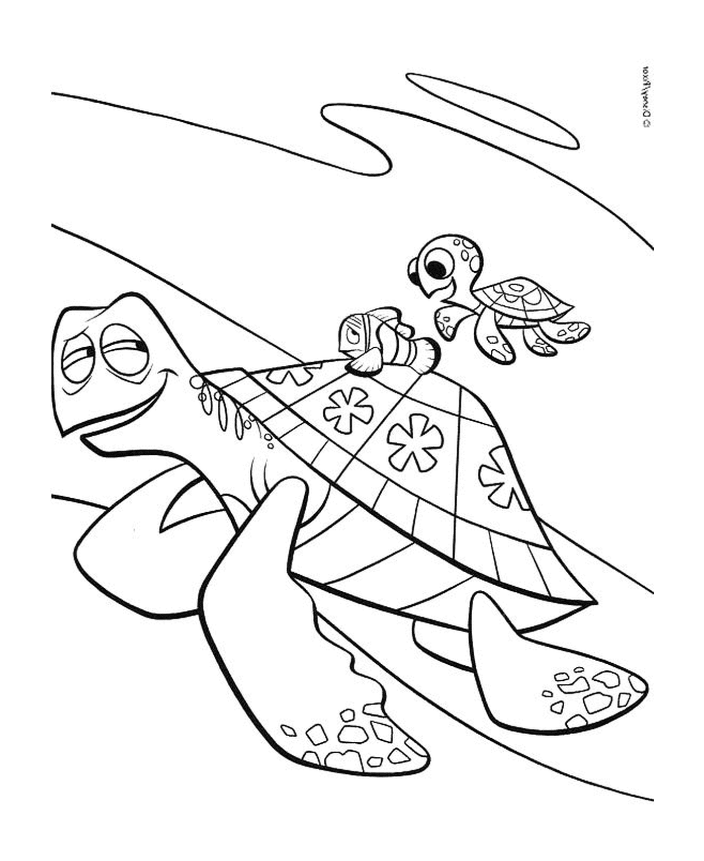  Marin con tortugas 