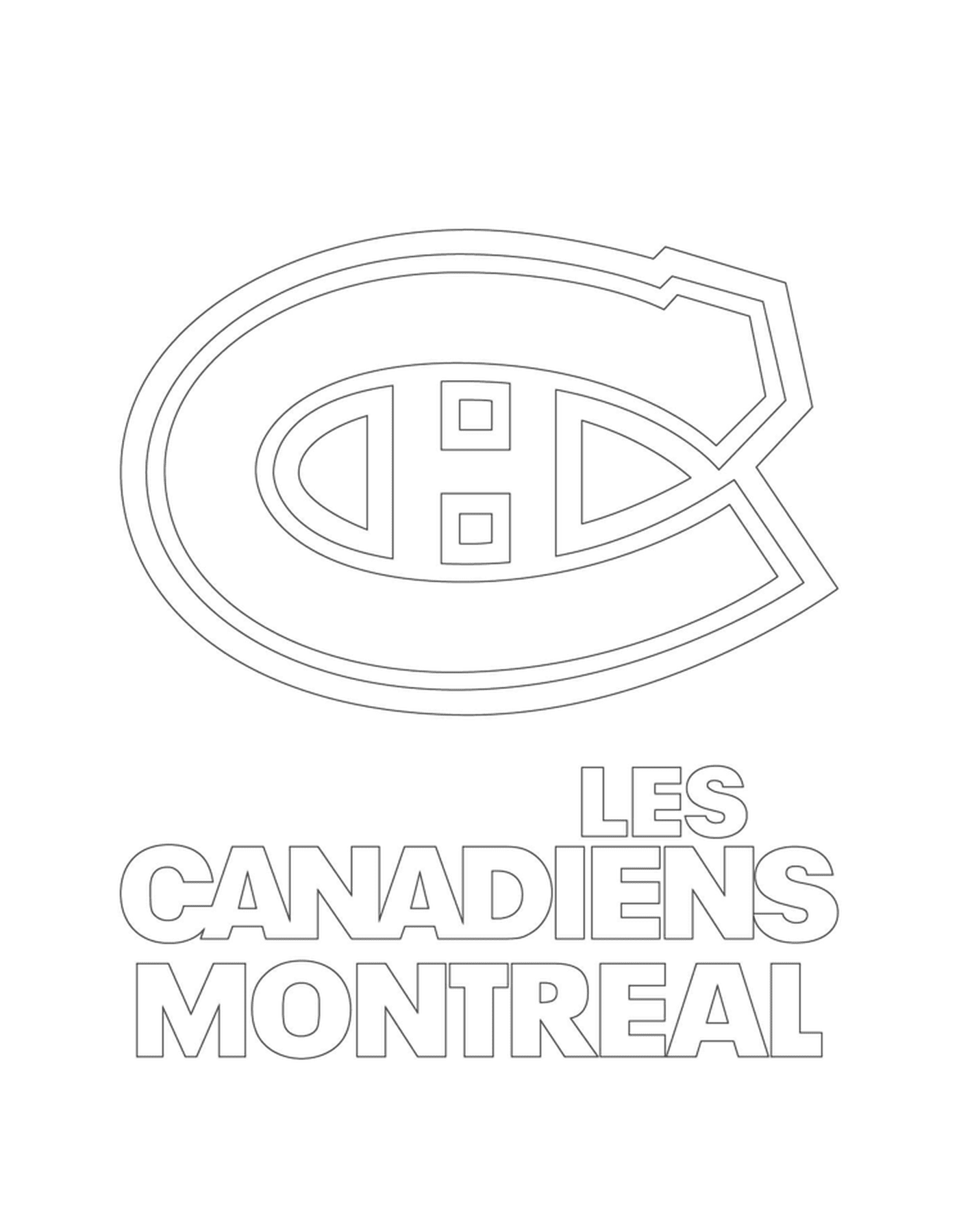  Logo dei Canadiens di Montreal 