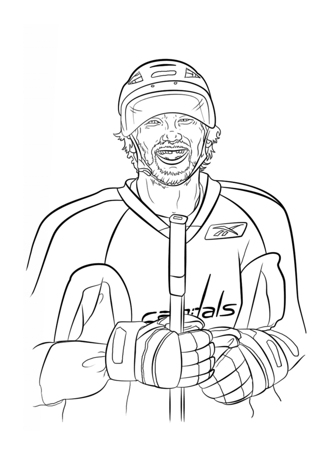  Alex Ovechkin, giocatore di hockey 