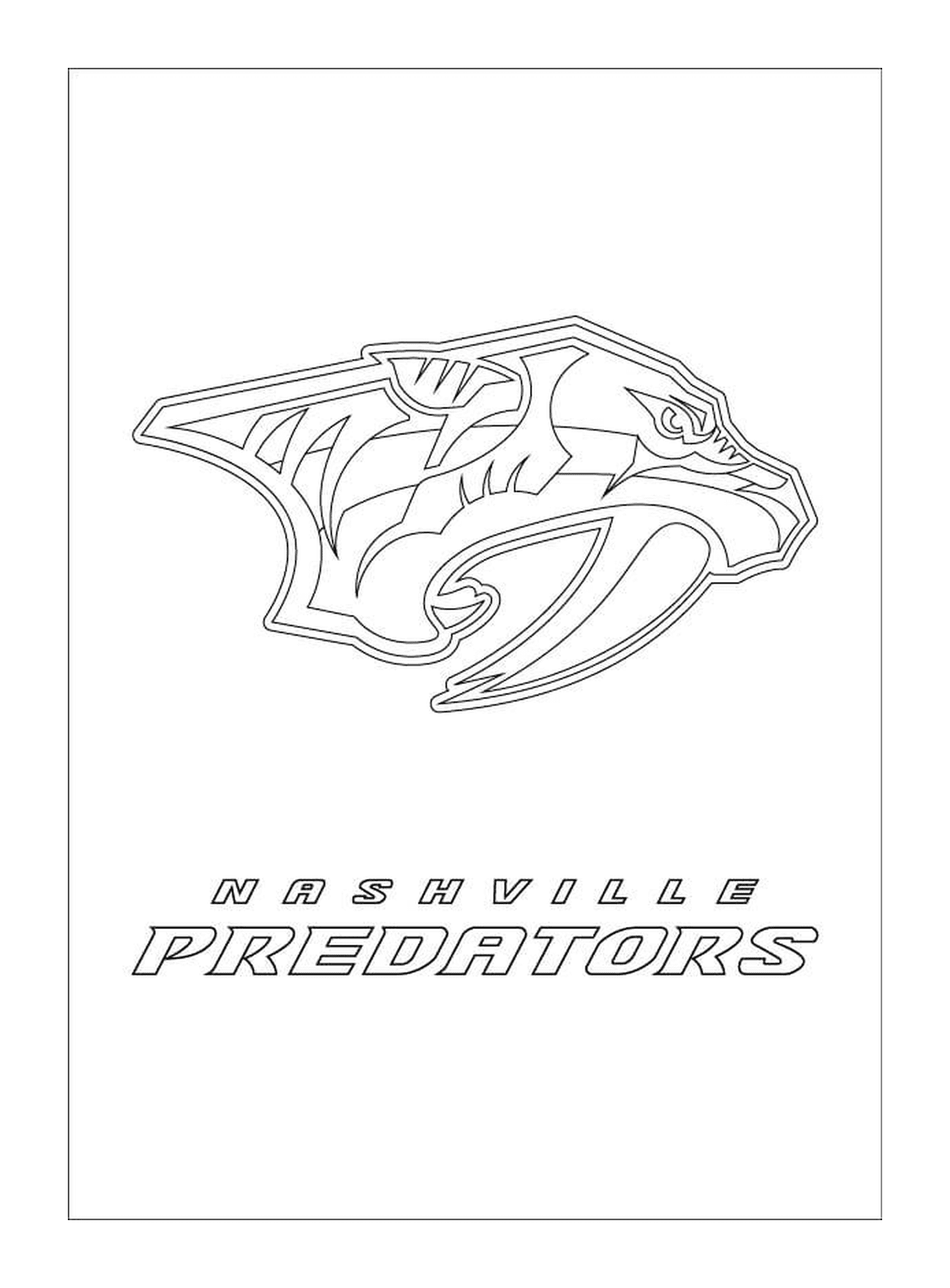  Логотип хищников Нэшвилля 
