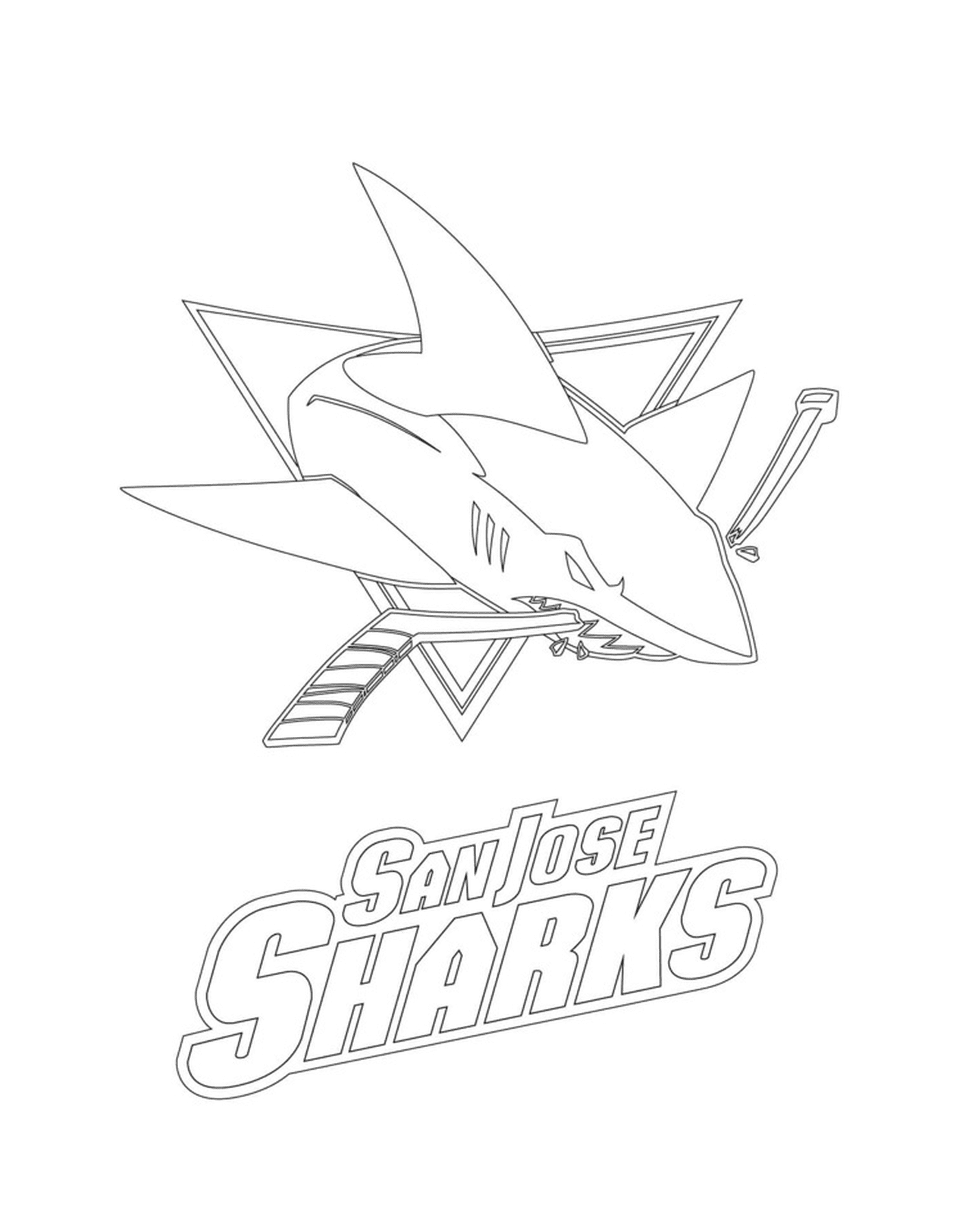  Logo of the San Jose Sharks 