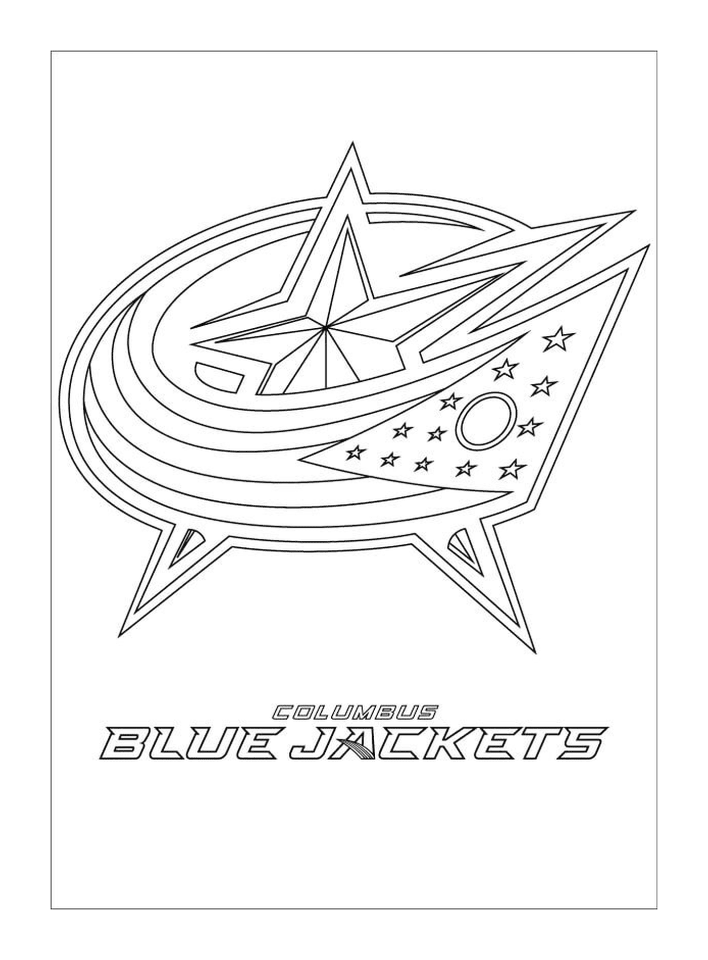  Логотип Blue Jackets 