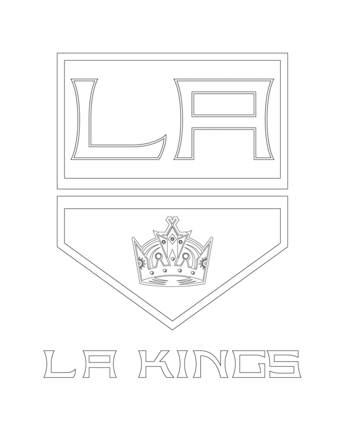  Logo der Los Angeles Kings 