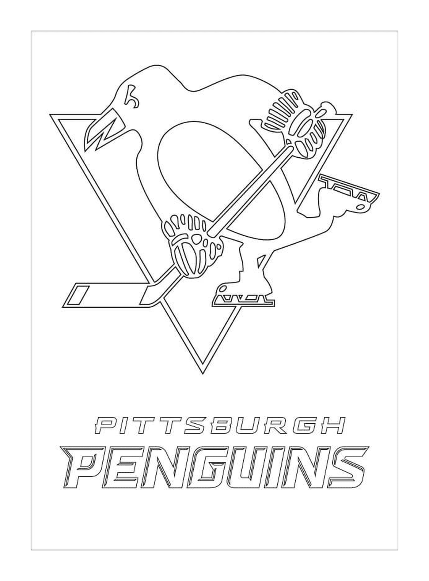  Logotipo de Pingüino de Pittsburgh 