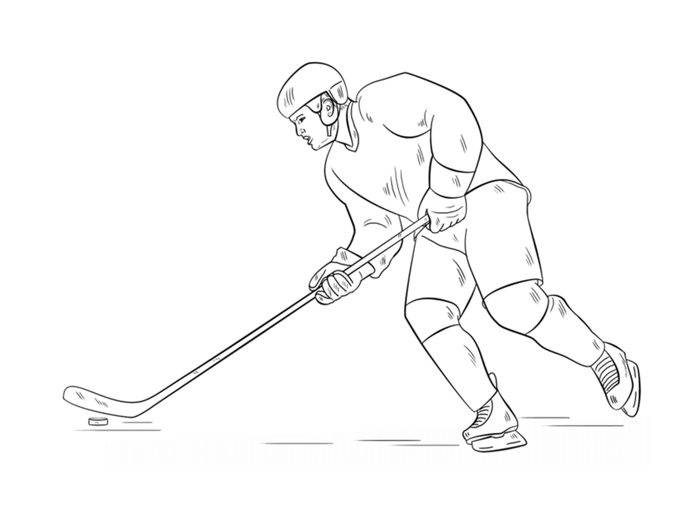  Jugador de hockey, apasionado 