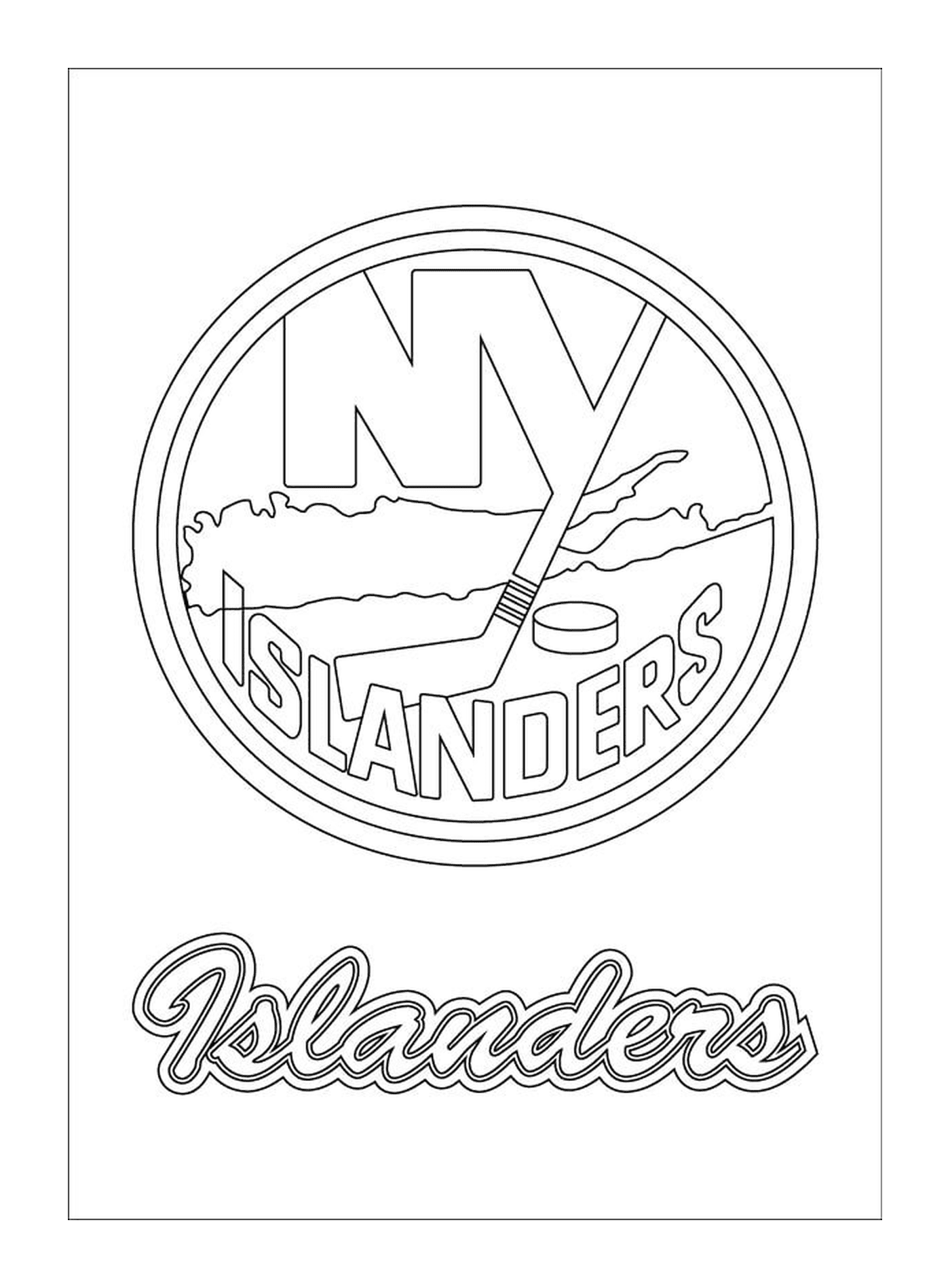  Logo der New York Islanders 