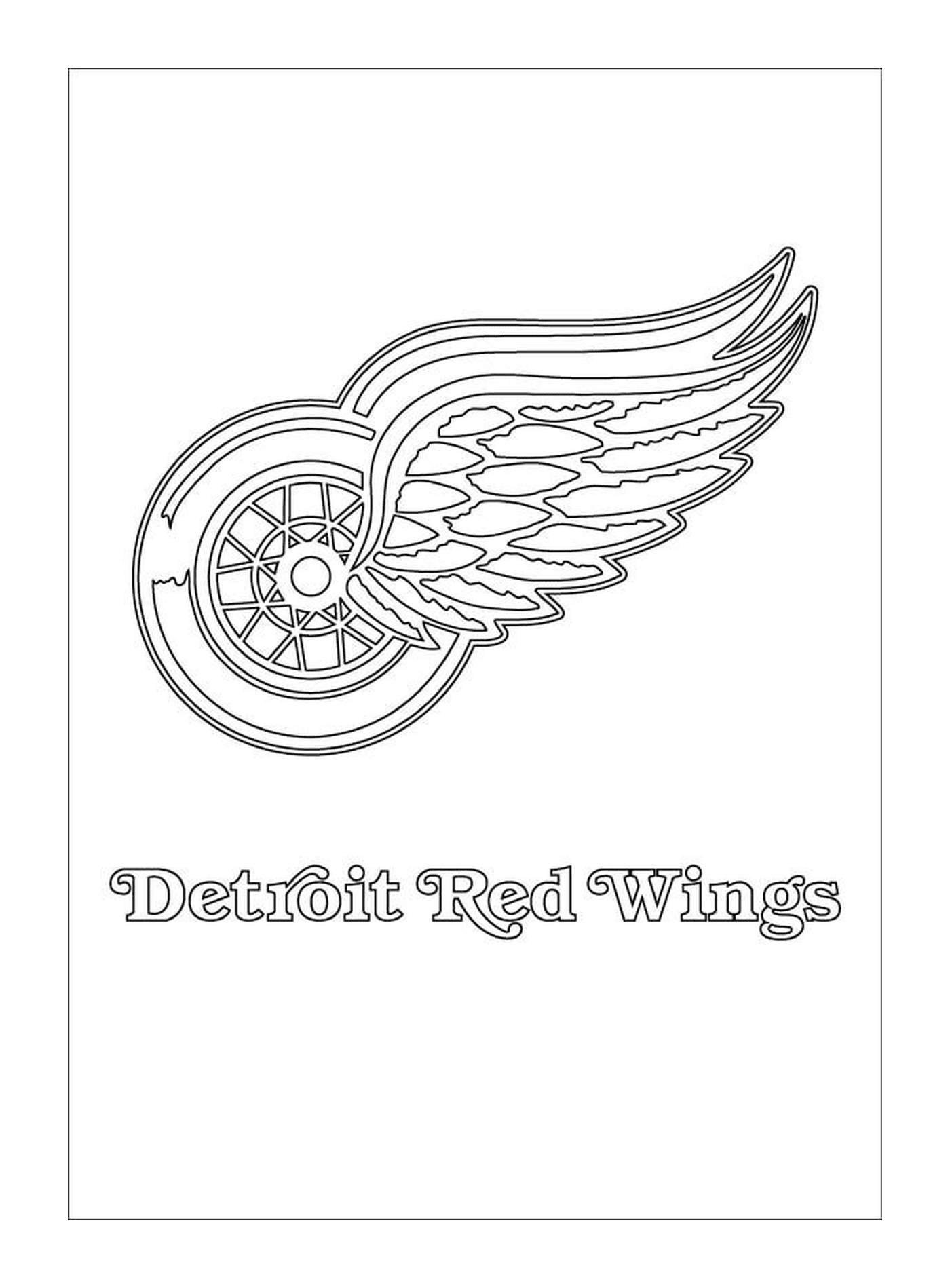  Логотип < < Ред Крылья Детройта > > 