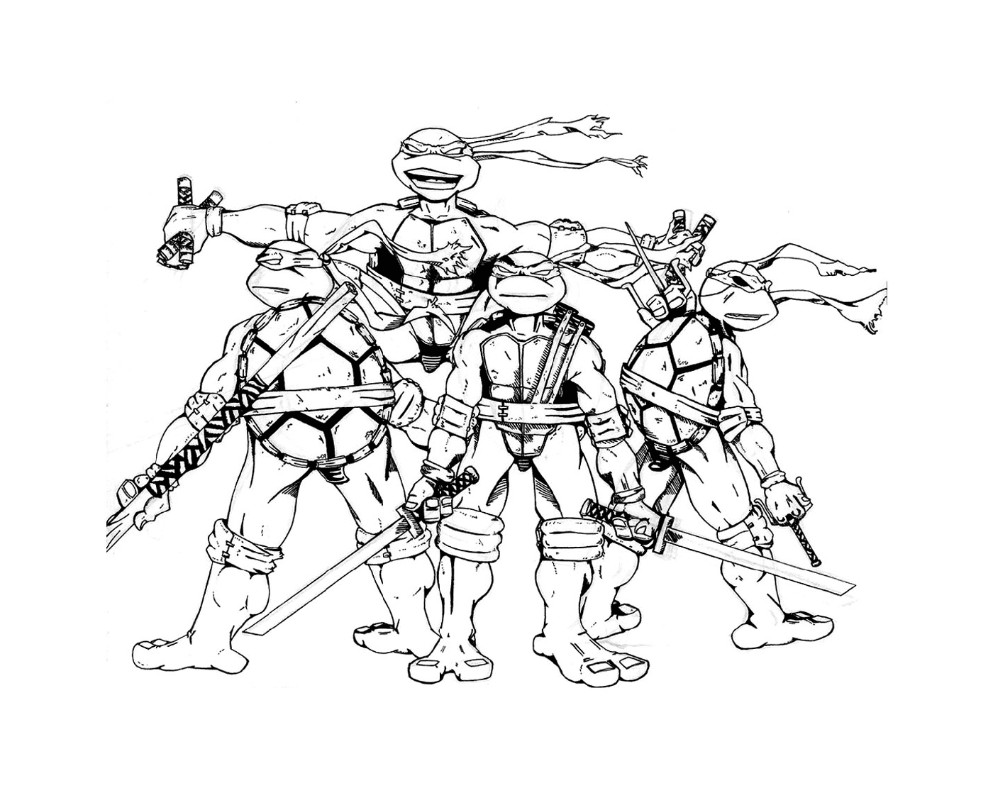 Gruppo di Tartarughe Ninja 