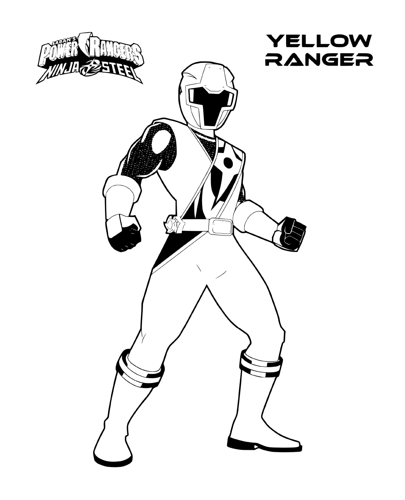  Power Rangers : Yellow Ranger 