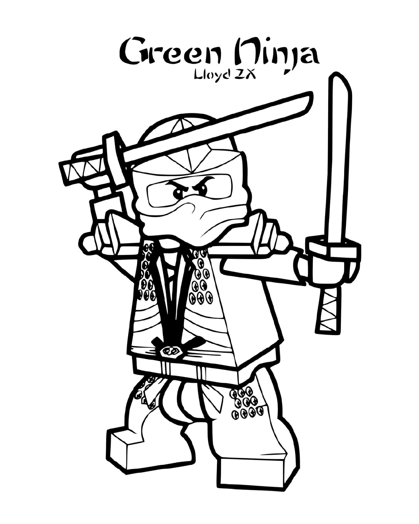  Ninjago : Green ninja 