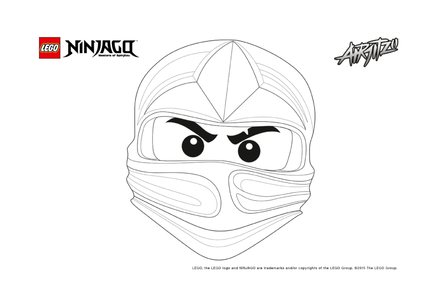  Ninjago lego Gesicht kai 