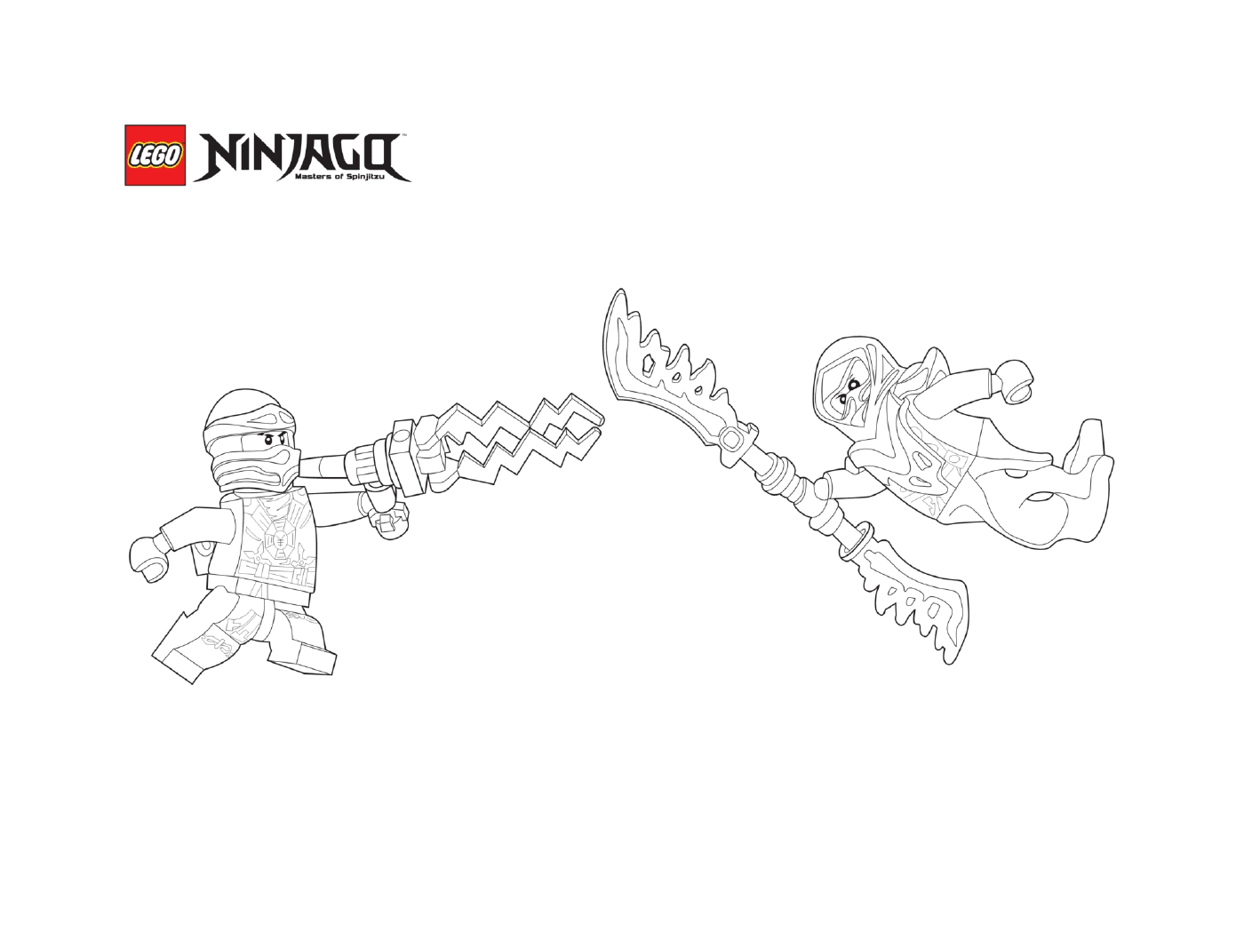  Combat between ninjagos 