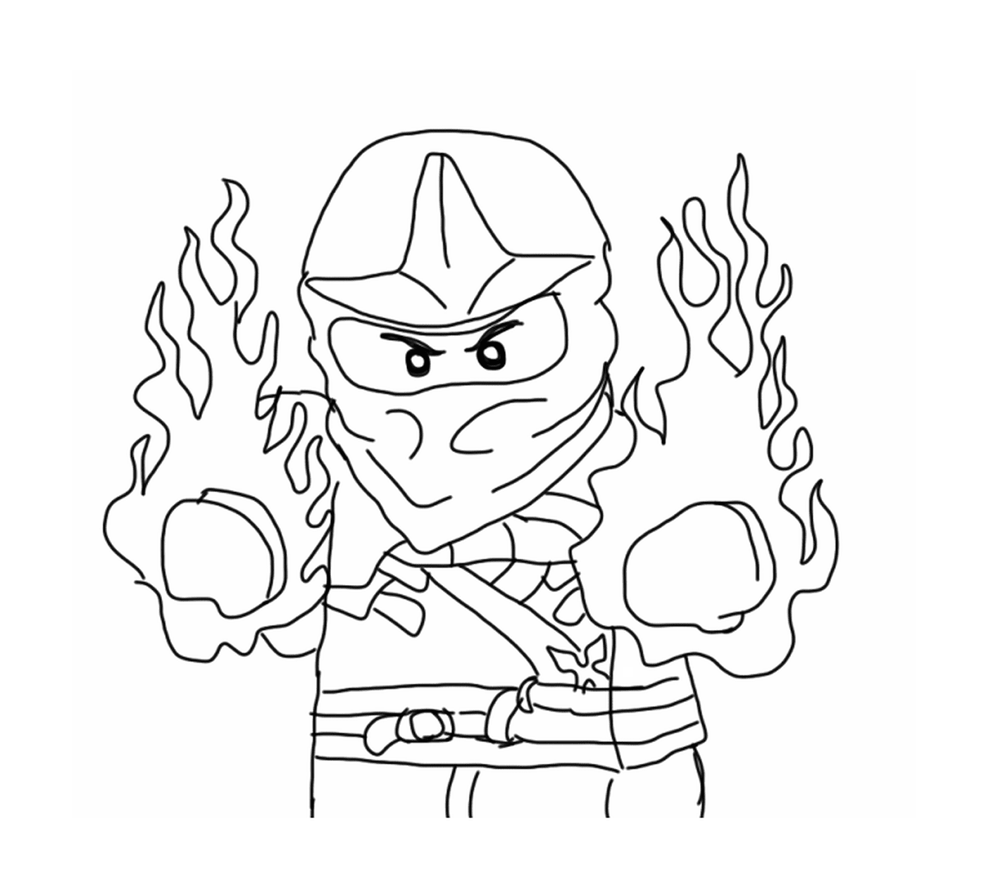  Ninjago en llamas 