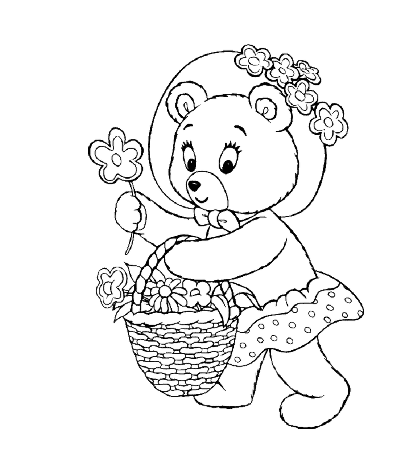  Mirou with a basket 