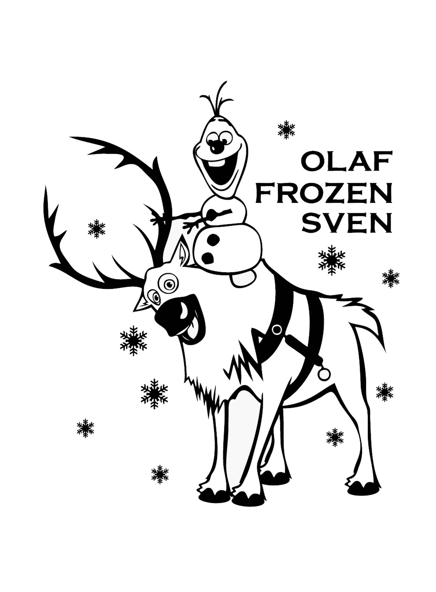  Olaf with Sven 