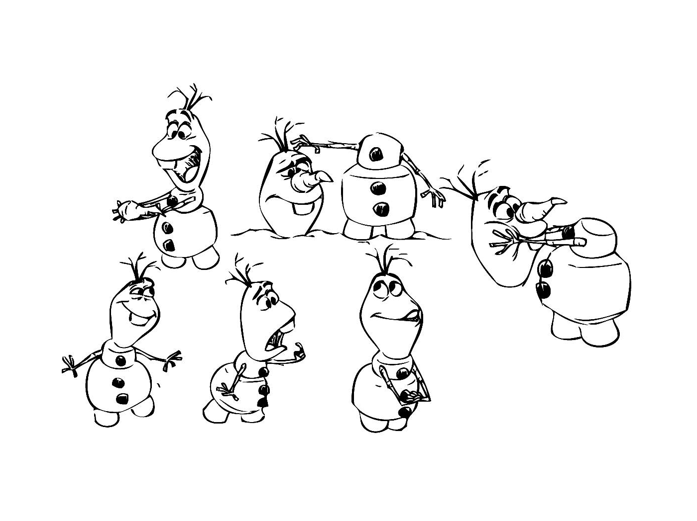  Olaf Reina de los Dibujos 