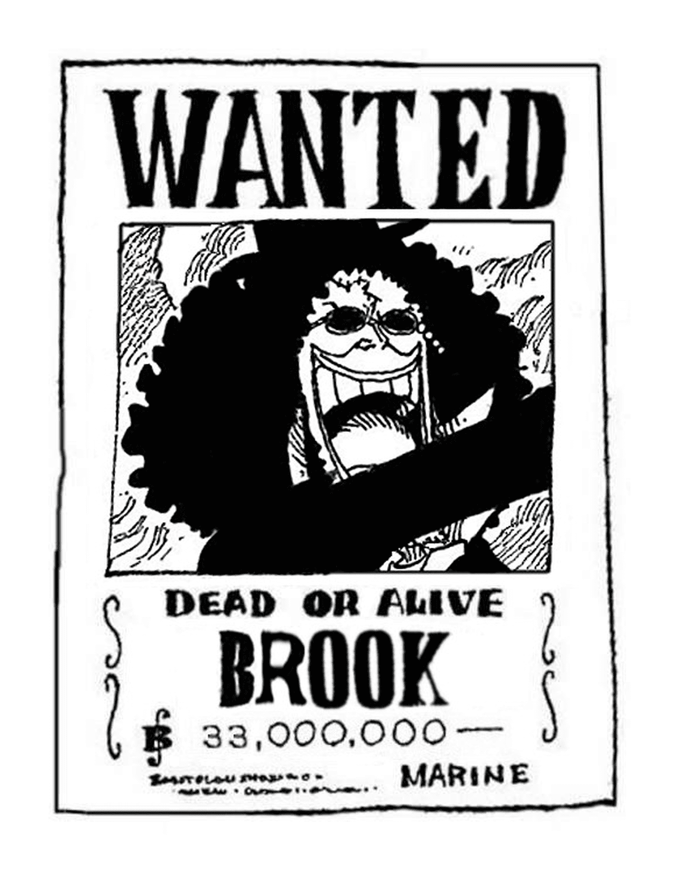  Wanted Brook, dead or alive 