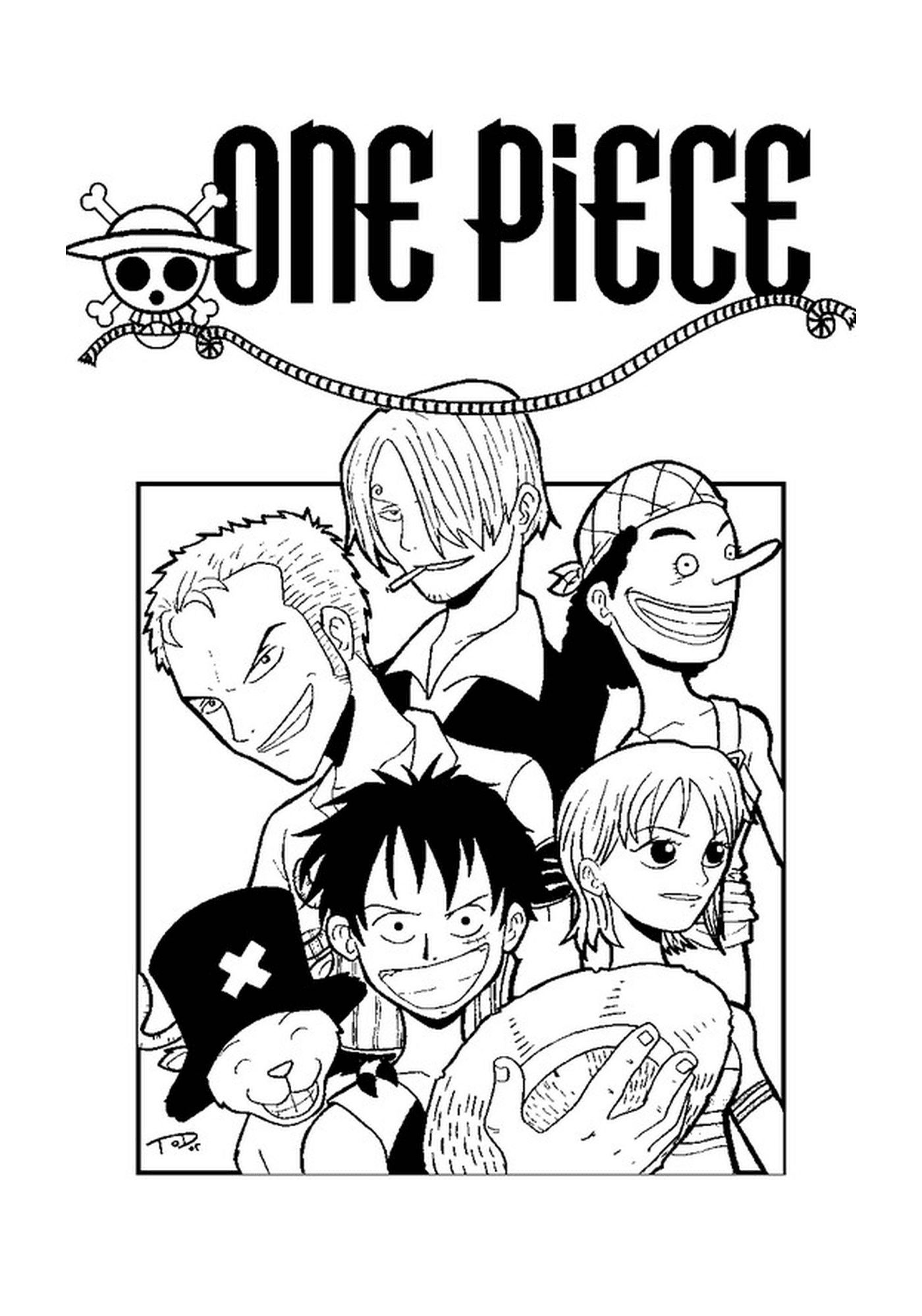  Manga One Piece, equipaggio straordinario 