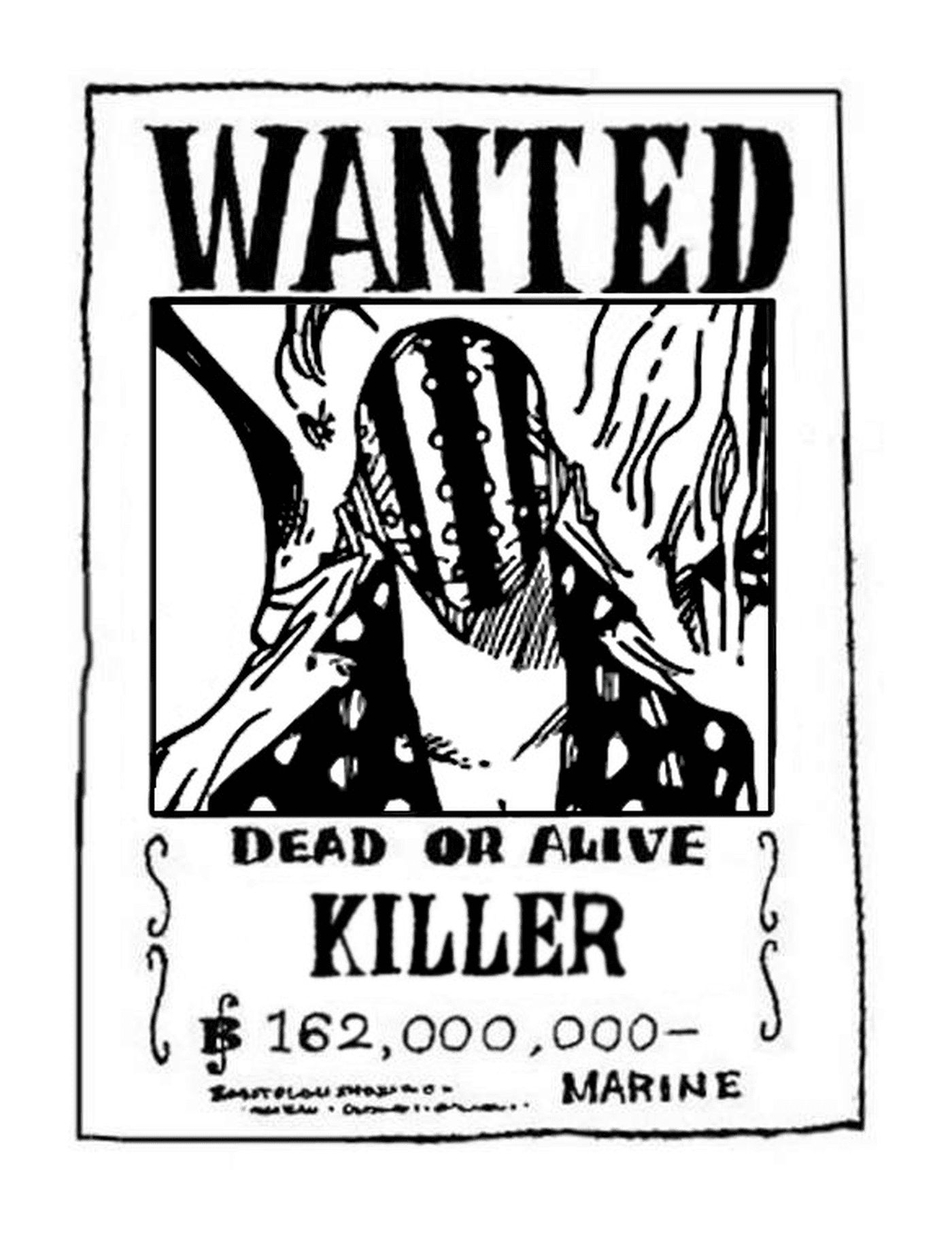  Wanted Killer, dead or alive 