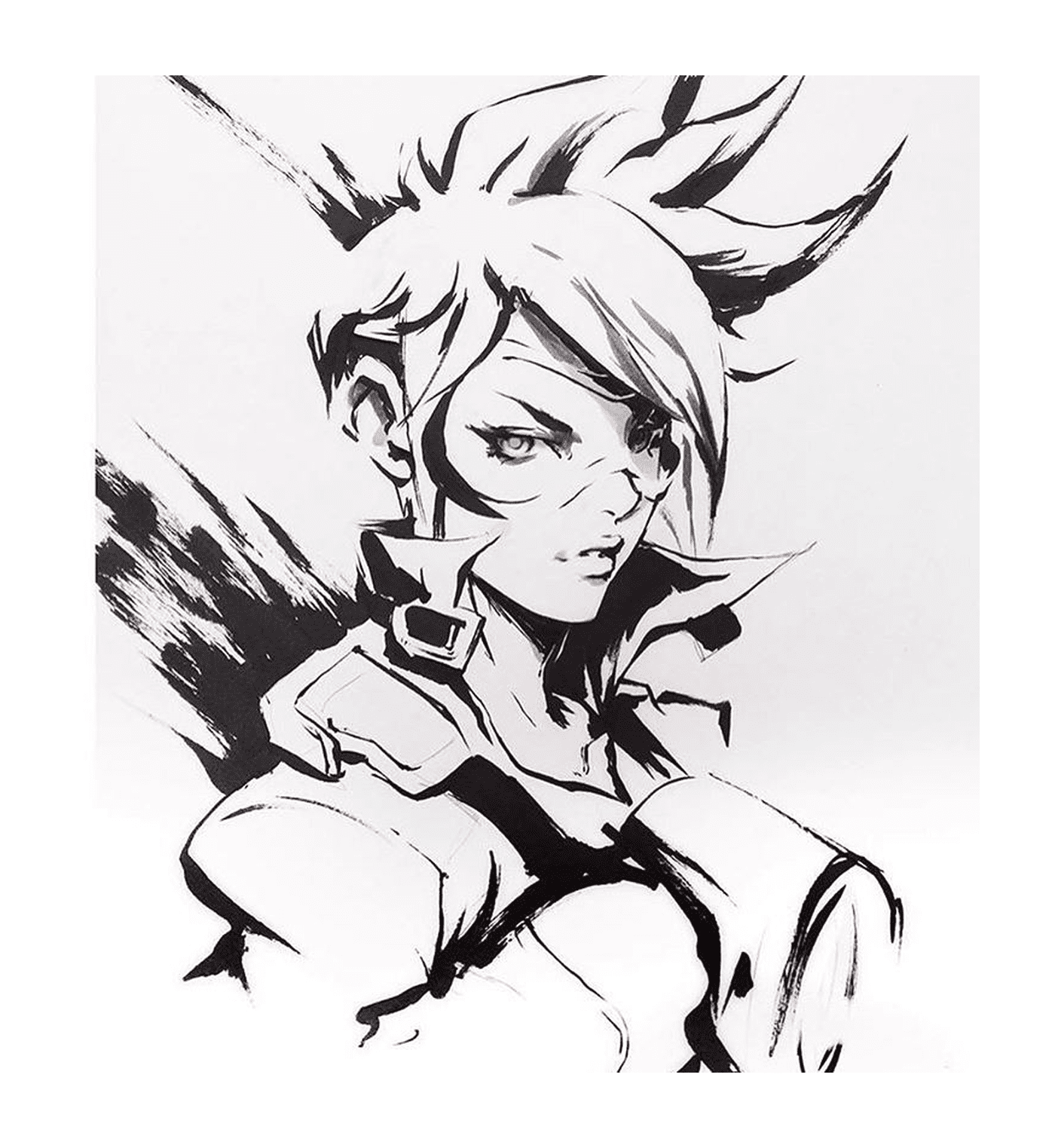  Tracer, drawing art 