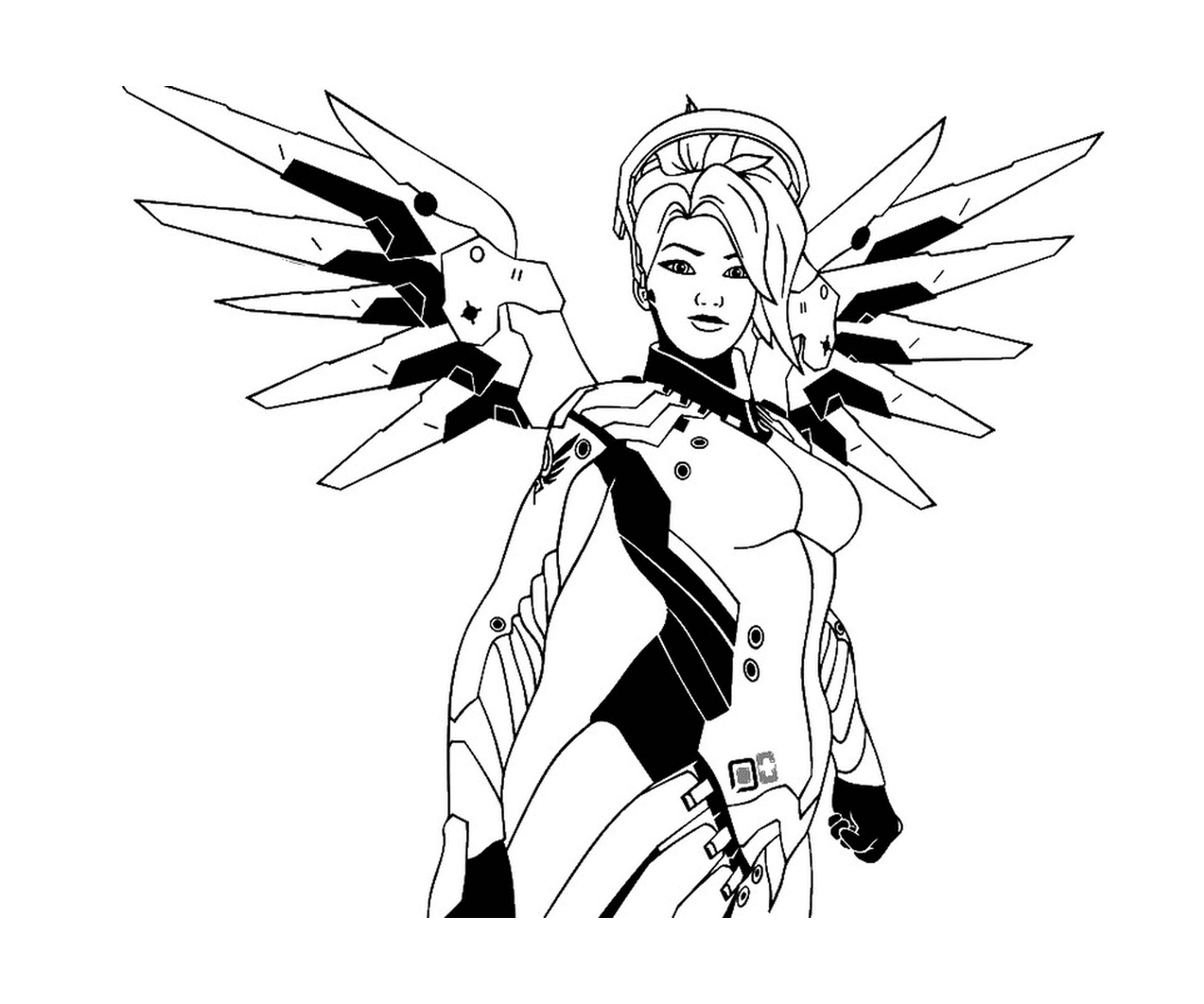  Mercy from Overwatch 