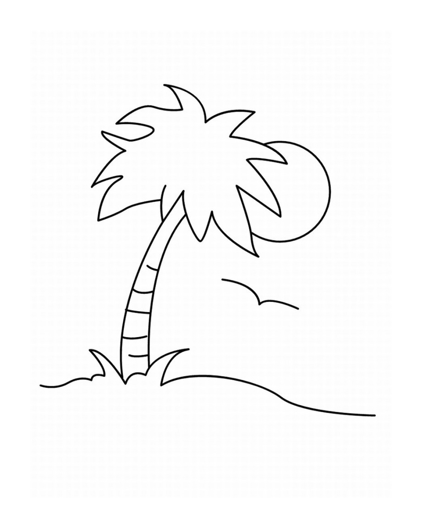  Simple and easy palm tree 