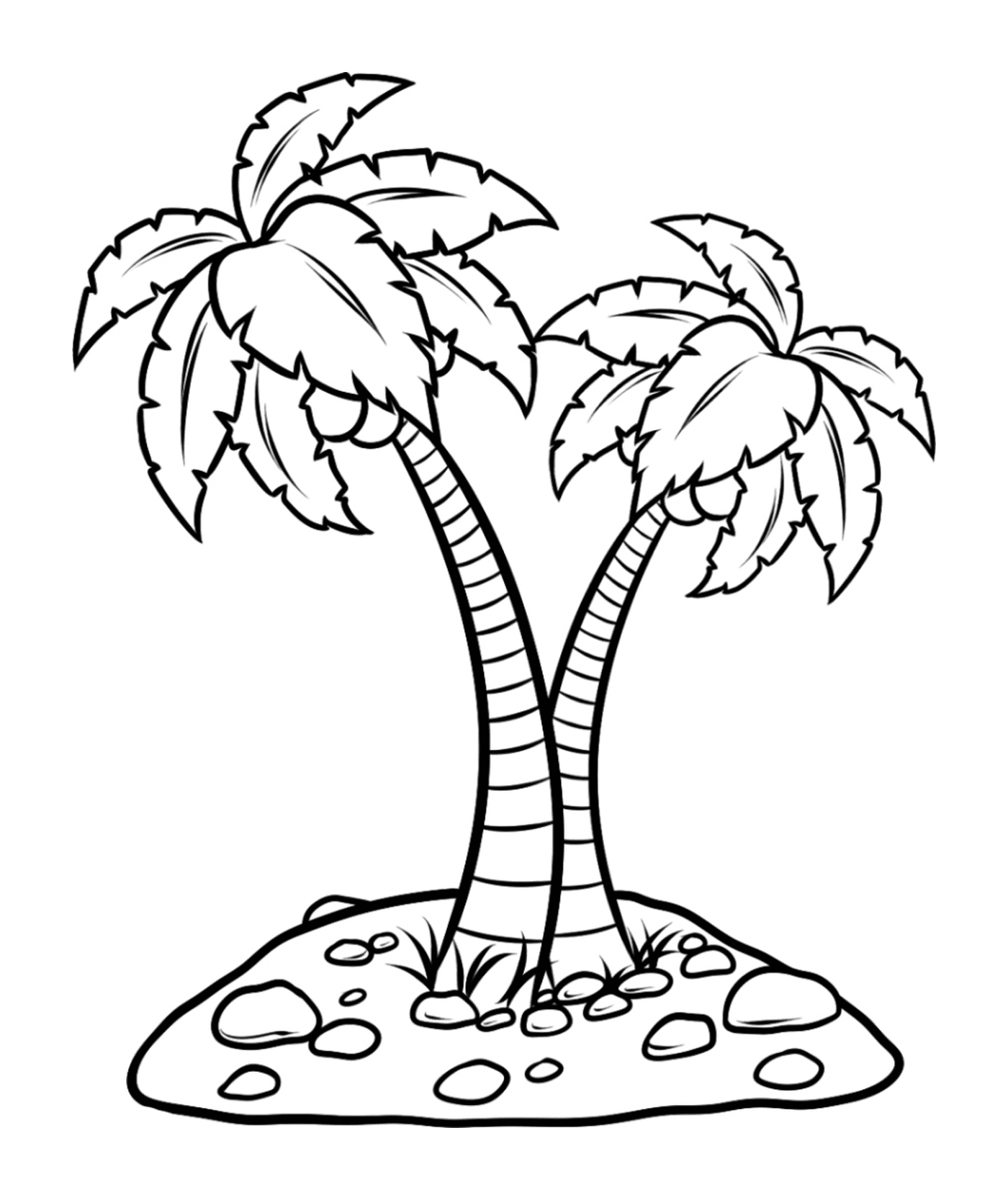  Easy palm tree 