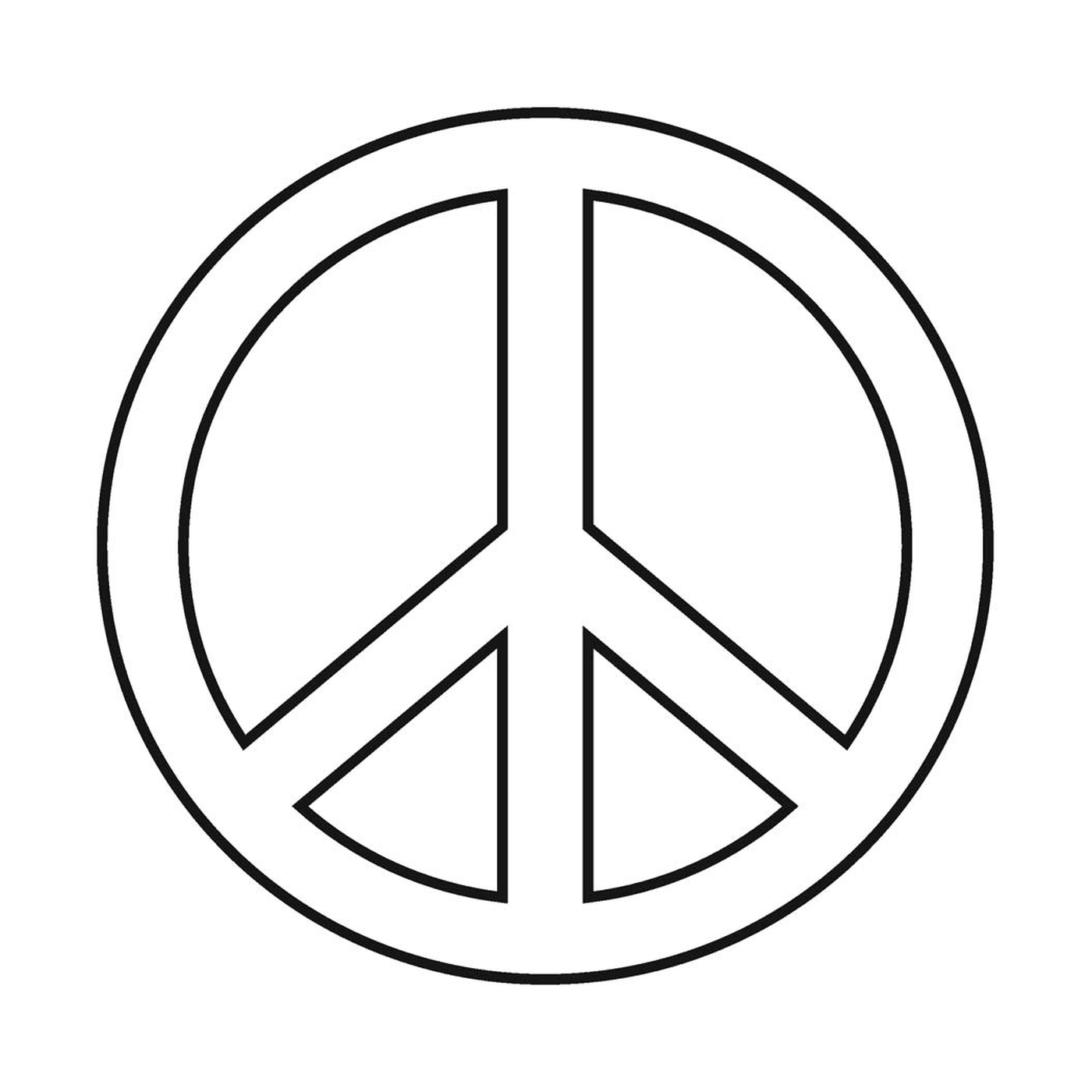  Signo de paz, logotipo 