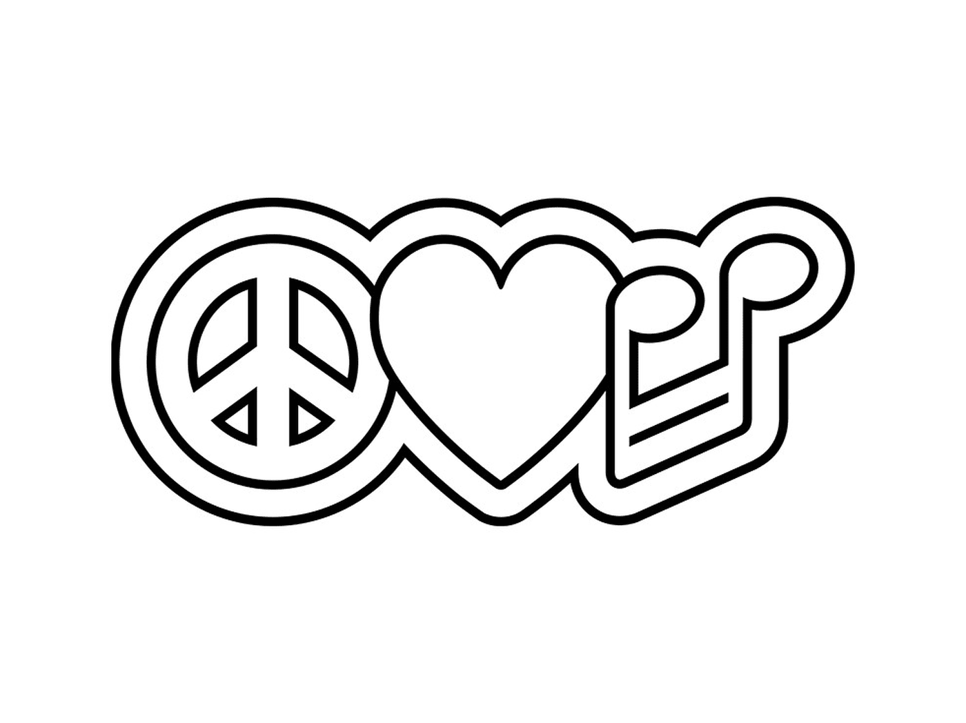  Peace, love, music 