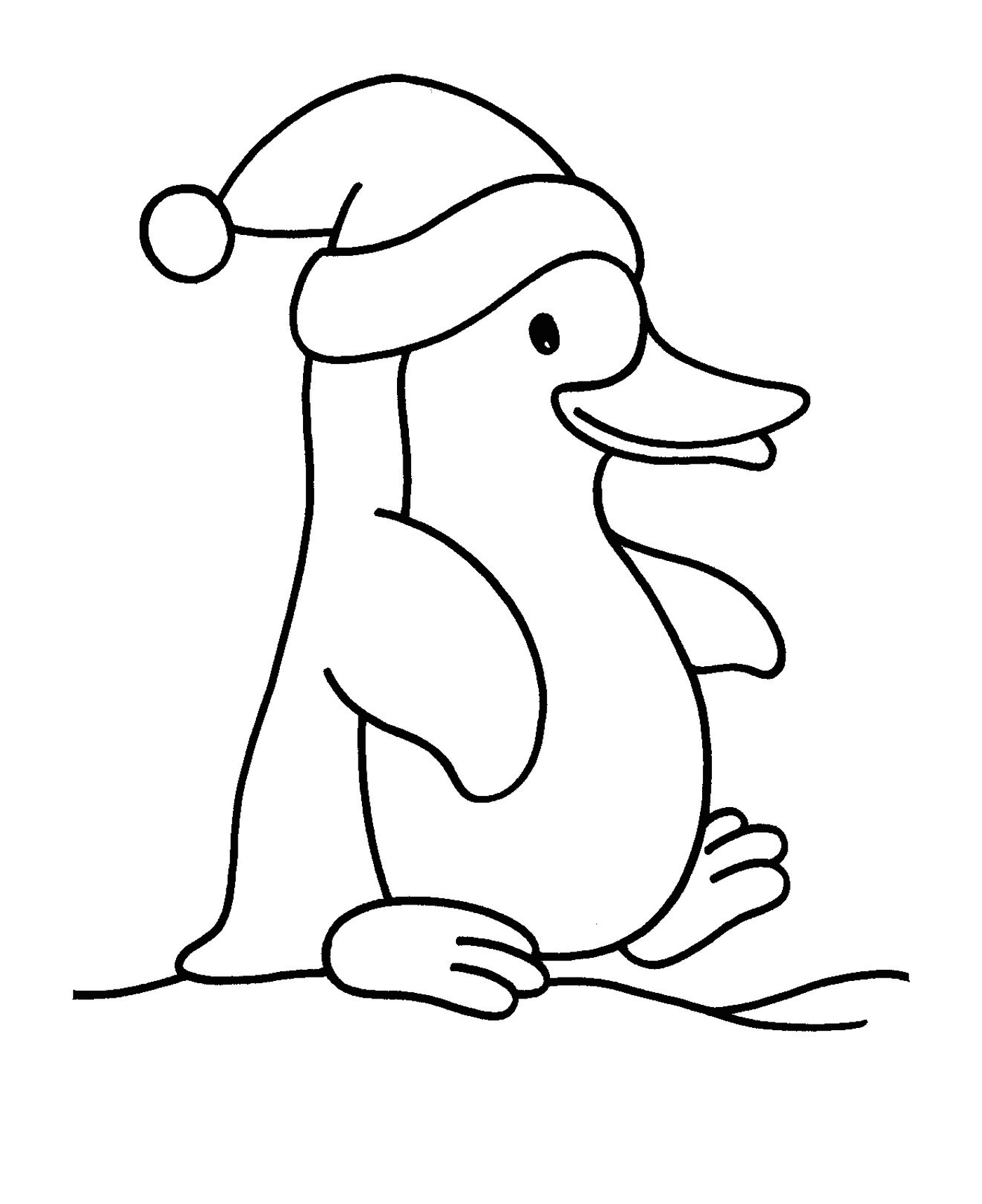 Encantador pingüino de Navidad 