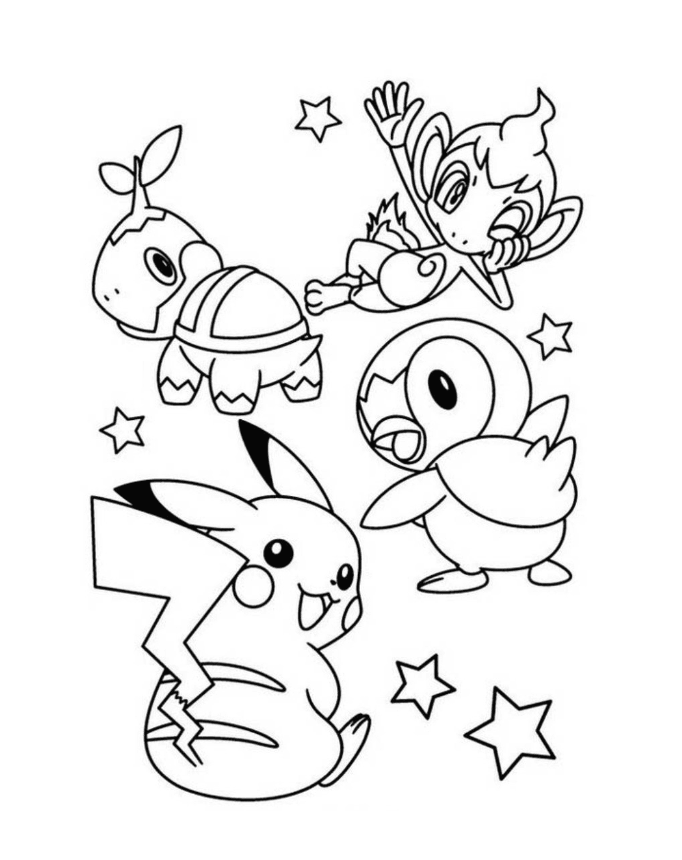  Un gruppo di Pokémon per i bambini 
